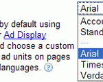 Adsense Allows Changing Font Family in Contextual Ads