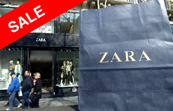 Zara Calgary Sale at Chinook Mall 