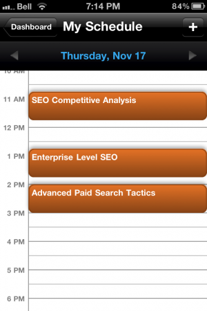 SES Chicago 2011 App
